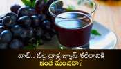 Black Grape Juice Benefits: వావ్‌.. నల్ల ద్రాక్ష జ్యూస్‌ శరీరానికి ఇంత మంచిదా? 