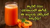 Carrot Juice Benefits: క్యారెట్‌ రసం చలికాలంలో తాగితే.. ఈ జబ్బులకు హాస్పిటల్ అక్కర్లేదు!