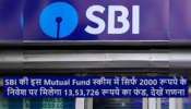 SBI Small Cap Fund: SBI కు చెందిన ఈ ప్లాన్ లో నెలకు కేవలం 250 రూపాయలు పెట్టుబడి పెడితే చాలు...రూ. 17 లక్షలు మీ సొంతం..!!