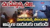 Cold Wave in Telangana: చంపేస్తోన్న చలి.. వణుకుతున్న తెలంగాణ..