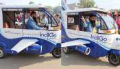 Indigo plane model autos: ఇదెక్కడి మాస్ రా మావా... అచ్చం ఇండిగో ఫ్లైట్‌లాంటి ఆటో.. వీడియో వైరల్..