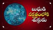 Venus Transit: బుధుడి నక్షత్రంలోకి శుక్రుడు.. ఈ రాశి వారికీ జరగబోయేది తెలిస్తే ఆశ్చర్యపోతారు!