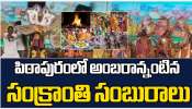 Sankranti Festival: పిఠాపురంలో అంబరాన్నింటిన సంక్రాంతి సంబురాలు.. Sankranti Festival: పిఠాపురంలో అంబరాన్నింటిన సంక్రాంతి సంబురాలు..