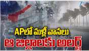 AP Rain Alert: APలో మళ్లీ వానలు.. ఆ జిల్లాలకు అలర్ట్.. 