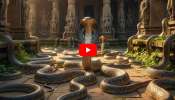 Snakes Temple Video: ఇది పాముల గుడి.. భక్తుల నడుమ పదుల సంఖ్యలో పాములు.. వీడియో చూస్తే షాక్..
