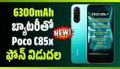 Poco C85x 5g: 6300mAh బ్యాటరీతో Poco C85x ఫోన్‌ విడుదల.. ఫీచర్స్‌, ధర వివరాలు ఇవే!