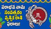 Vrischika Rashi 2026: వృశ్చిక రాశి వారికి పరాభవ నామ సంవత్సరం రాశి ఫలాలు.. వీరికి అఖండ ధనయోగం!