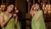 Aishwarya Lekshmi Pics: గ్రీన్ శారీలో ఐశ్వర్య లక్ష్మి.. ఆహ అనిపిస్తున్న కేరళ కుట్టి అందాలు! 