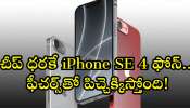 Iphone Se 4 Price: యాపిల్‌ లవర్స్‌కి బంఫర్‌ న్యూస్‌.. చీప్‌ ధరకే iPhone SE 4 ఫోన్‌.. ఫీచర్స్‌తో పిచ్చెక్కిస్తోంది!