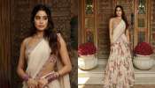 Janhvi Kapoor:  చీరకట్టులో నడుమందాలతో కుర్రాళ్లను రెచ్చగొడుతున్న దేవర భామ జాన్వీ కపూర్.. 