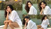 Janhvi Kapoor: ప్యాంట్ లేకుండా జాన్వీ కపూర్ అందాల జాతర.. థండర్ థైస్ షోతో అదిరిపోయే పోజులు