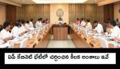 AP Cabinet Meeting Key Decisions: ఏపీ కేబినెట్ భేటీ కీలక నిర్ణయాలు ఇవే..