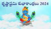 Happy Krishna Janmashtami 2024: శ్రీకృష్ణుడి ఫోటోలతో శుభాకాంక్షలు, కోట్స్ తెలుగులో..