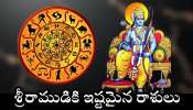 Shri Ram Favourite Zodiac Sign: శ్రీరాముడికి ఇష్టమైన రాశులు.. వీరికి ఎప్పుడు కష్టలు రావు!