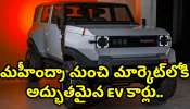 Mahindra New Ev Car Launch: మహీంద్రా నుంచి మార్కెట్‌లోకి అద్భుతమైన EV కార్లు.. డిజైన్‌, ఫీచర్స్‌ వివరాలు!