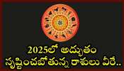 2025 Year Career Lucky Zodiac Sign: 2025లో అద్భుతం సృష్టించబోతున్న రాశులు వీరే.. డబ్బు మీద డబ్బు.. జాక్పాట్ కొట్టేశారు!