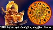Panchagrahi And Saptagrahi Yoga Effect: 100 ఏళ్ల తర్వాత అద్భుతమైన యోగాలు.. ఈ రాశువారికి జాక్‌పాట్!