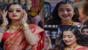 Rashmika Mandanna: ఎర్ర పట్టుచీరలో రష్మిక.. లేడీ పుష్ప రాజ్ లాగా ఫోజులు..