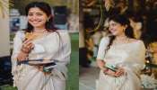 Sai Pallavi: తెల్ల చీరలో చందమామలా సాయి పల్లవి.. ఏమి చేస్తోందంటే!