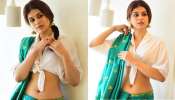 Shraddha Das Photos: చీరలోనూ హాట్ హాట్ పోజులిస్తున్న అల్లు అర్జున్ హీరోయిన్!