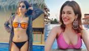 Shraddha Das Bikini Pics: తొలిసారి బికినీలో అందాలను ఆరబోసిన డార్లింగ్ బ్యూటీ