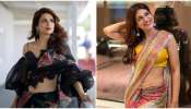 Shraddha Das Saree Pics: బ్లాక్ శారీలో శ్రద్ధా దాస్.. నాభి అందాల చూపిస్తూ..!