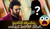 Top Heroine Shock To Prabhas: ప్రభాస్‌కే హ్యాండిచ్చి.. బాలీవుడ్ హీరోతో డేటింగ్.. ఇంత ఛాన్స్‌ వదులుకున్న హీరోయిన్ ఎవరో తెలుసా?