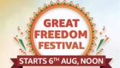 Amazon Great Freedom Festival Sale: అమెజాన్ డిస్కౌంట్ ఆఫర్ల సందడి, ఏ ఫోన్ పై ఎంత డిస్కౌంట్