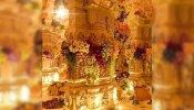 Ram mandir Beautiful Pics: రంగు రంగుల పూలు, విద్యుత్ దీపాల వెలుగుల్లో దేదీప్యమానంగా సుందరంగా రామమందిరం ఫోటోలు