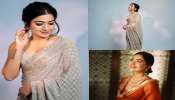 Rashmika Mandanna: చీరలో రష్మిక మందన్నా.. చందమామను మైమరిపించేలా! 