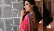 Sara Ali Khan Pics: పూల చీరలో మెరిసిపోతున్న సారా అలీ ఖాన్, ధరెంతో తెలుసా