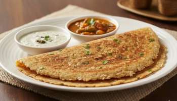Oats Dosa Recipe: 10 నిమిషాల్లో హెల్తీ క్రిస్పీ దోశ..ప్రొటీన్, తక్కువ కేలరీలతో ఎన్ని దోశలు తిన్నా అస్సలు బరువు పెరగరు!