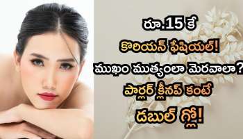 Skin Glow: ముఖం ముత్యంలా మెరవాలా? రూ.15 కే కొరియన్ స్టైల్ ఫేషియల్.. పార్లర్ క్లీనప్ కంటే డబుల్ గ్లో!