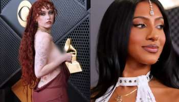 Grammys 2026: గ్రామీ వేడుకల్లో ఇండియన్‌ గ్లామర్‌ టచ్‌.. టాప్‌ లేకుండా గాయని సెంటర్‌ ఆఫ్‌ అట్రాక్షన్‌..!