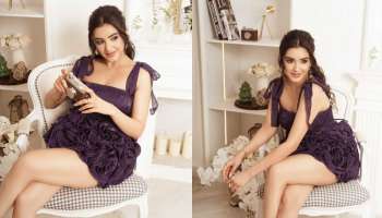 Malvika Sharma: చిట్టి గౌనులో హాట్ ఫోజులతో కవ్విస్తున్న మాళవిక శర్మ.. 