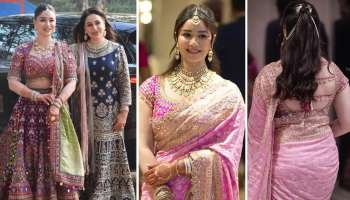 Sara Tendulkar Pink Saree: తమ్ముడి పెళ్లిలో సచిన్ కూతురు రచ్చరచ్చ! పింక్ కలర్ చీరలో ముత్యంలా మెరిసిపోతుంది!