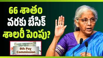 8th Pay Commission: 8వ వేతన సంఘంపై కేంద్రం కీలక అడుగు.. 66 శాతం వరకు బేసిక్ శాలరీ పెంపు? 