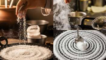 Kitchen Hacks: పెనంపై దోసెలు వేస్తే అటే అతుక్కుపోతున్నాయా..? ఉప్పుతో ఇలా చేస్తే సరి..!