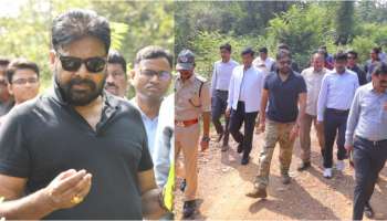 Pawan Kalyan in Tirupati: కాలినడకన తిరుపతి మామండూరు అడవుల్లో పవన్ కళ్యాణ్.. ఫోటోలు వైరల్..