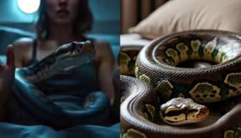 Viral news: గుండెలు గుభేల్.. నిద్రలో ఉన్న యువతి ఛాతీ మీద 8 అడుగుల భారీ కొండ చిలువ.. ఆ తర్వాత ..?..