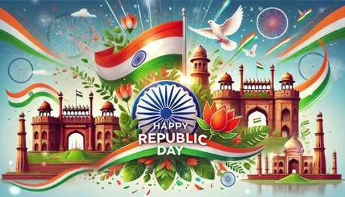 Republic Day 2025 Wishes: హ్యాపీ రిపబ్లిక్ డే శుభాకాంక్షలు.. వాట్సాప్, ఇన్స్టాగ్రామ్‌లో ఇలా షేర్ చేయండి..!