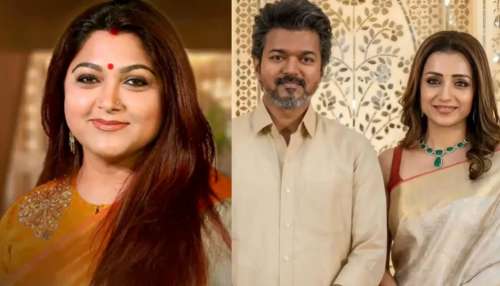  Khushboo on Vijay Trisha Row: విజయ్ దళపతి, త్రిష వివాదం.!. ఒక్కమాటలో తెల్చేసిన నటి  ఖుష్బూ.. ఏమన్నారంటే..?