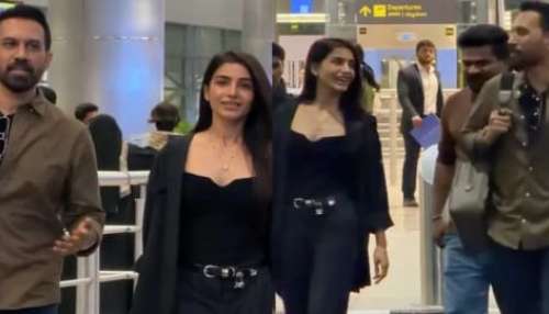 Samantha Mangalsutra: హైదరాబాద్‌లో సమంత, రాజ్ జంట.. మంగళసూత్రమే హైలైట్