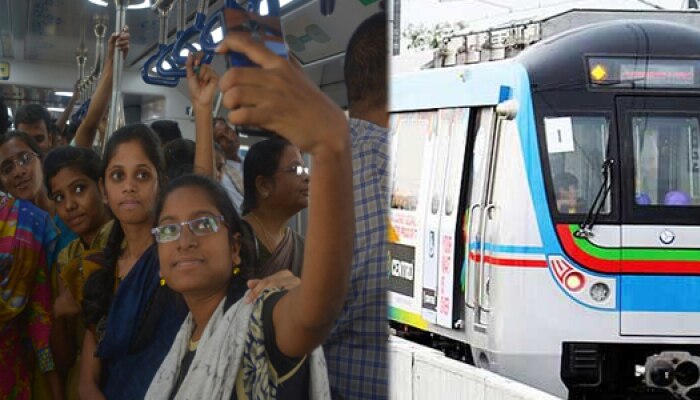 మెట్రోలో.. ఒక్క రోజే 45000 సెల్ఫీలు మెట్రోలో.. ఒక్క రోజే 45000 సెల్ఫీలు