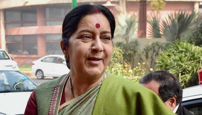 విదేశాంగశాఖ మంత్రి సుష్మా స్వరాజ్కి తప్పిన ఘోర ప్రమాదం విదేశాంగశాఖ మంత్రి సుష్మా స్వరాజ్కి తప్పిన ఘోర ప్రమాదం
