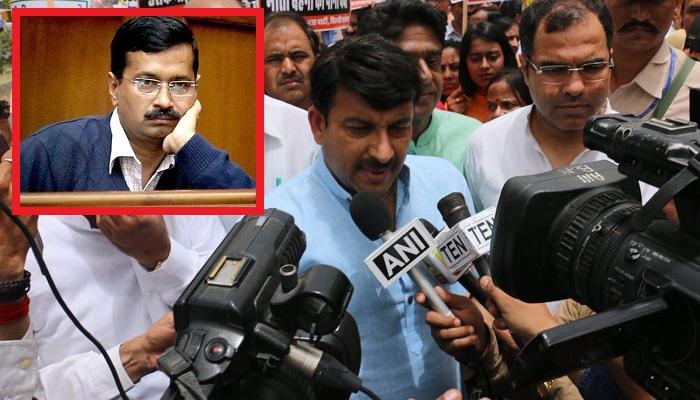 ఢిల్లీలో సీఎం అరవింద్ కేజ్రీవాల్కి తమదైన స్టైల్లో షాక్ ఇచ్చిన బీజేపీ ఢిల్లీలో సీఎం అరవింద్ కేజ్రీవాల్కి తమదైన స్టైల్లో షాక్ ఇచ్చిన బీజేపీ