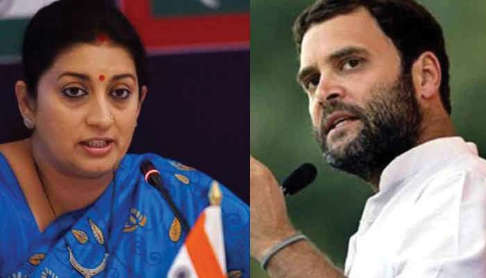 రాహుల్ గాంధీ చేస్తున్నవి రాబందు రాజకీయాలు: స్మృతి ఇరానీ  