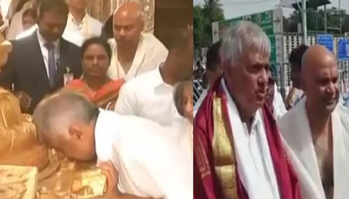 తిరుపతి బాలాజీని దర్శించుకున్న శ్రీలంక ప్రధానమంత్రి విక్రమసింఘే తిరుపతి బాలాజీని దర్శించుకున్న శ్రీలంక ప్రధానమంత్రి విక్రమసింఘే