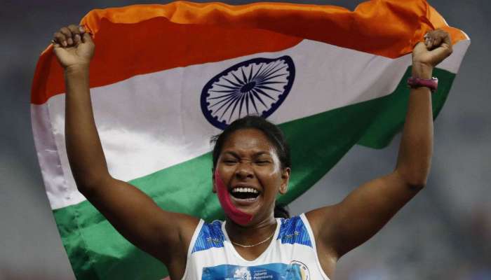 ఆసియా క్రీడలు 2018: హెప్తథ్లాన్‌లో భారత క్రీడాకారిణి స్వప్న బర్మన్‌కు స్వర్ణం
