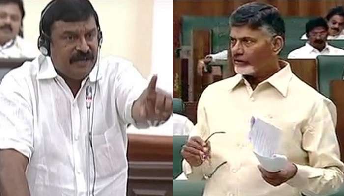 వైఎస్ జగన్ విషయంలో అసెంబ్లీలో బీజేపీ ఎమ్మెల్యేకు చంద్రబాబు సవాల్ ! వైఎస్ జగన్ విషయంలో అసెంబ్లీలో బీజేపీ ఎమ్మెల్యేకు చంద్రబాబు సవాల్ !